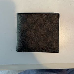 Mens coach wallet